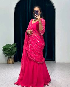 Beautiful Lehenga Saree
