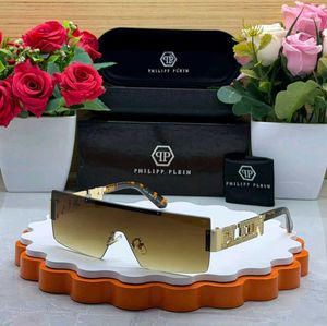 Philipp Plein Designer Shield Sunglasses