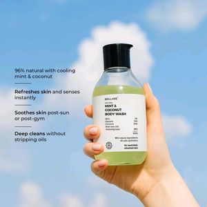 Brillare Mint &amp; Coconut Body Wash