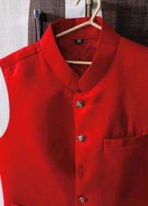 RAYON SLIM FIT NEHRU  JACKET FOR MEN'S