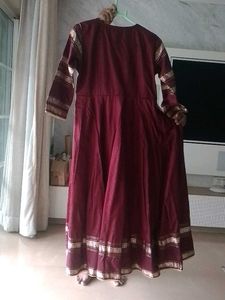 Elegant Maroon Kurti Dress