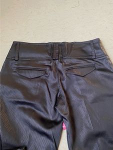 y2k Chic low waist  Shiny Textured Pants