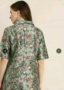 Women's SHAE By Sassafras Olive Green Blazer Set