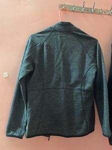 Gray Zip-Up Jacket