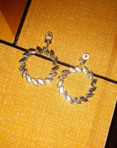Sparkling Hoop Earrings