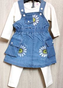denim jumpsuit for baby girl