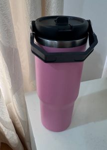 Pink Insulated Travel Tumbler