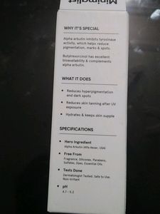 Minimalist 0.2% Alpha Arbutin Face Serum