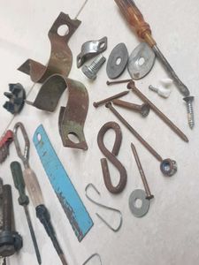 Assorted Hardware and Tools