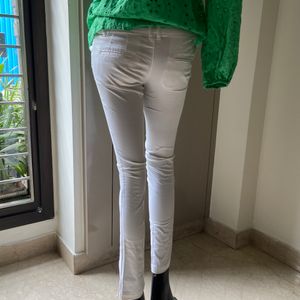 Brand New MANGO White Pants