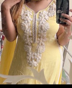 Elegant Yellow Kurta Set