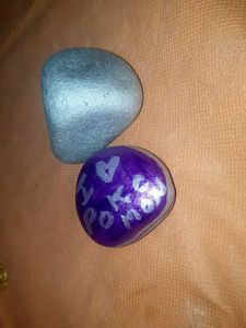 Hand-Painted Anime Character Rocks