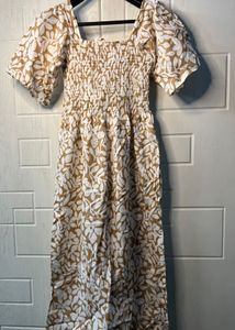 Floral Print Midi Dress
