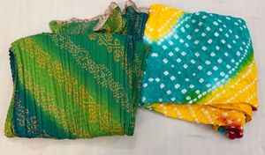 Vibrant Bandhani Dupattas Set