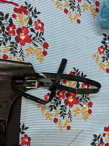 Black Faux Leather Corset Bag