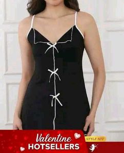 Shein Spaghetti Strap Notched Neck ContrastTrim