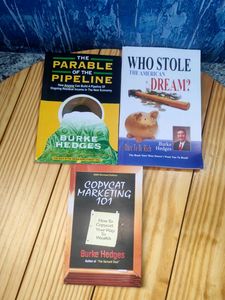 Bestselling Business And Marketing Books Set Of 3 By Burke Hedges Bestselling Author