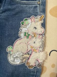 Cute Unicorn Jeans for Girls