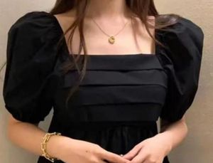 Chic Black Off-Shoulder Top