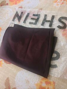 Shein Magenta pencil Skirt