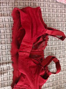 Amante Lace Red Bra