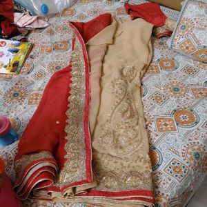 Beautiful Red Embroidered Blouse