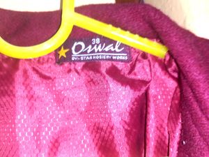 Vintage Burgundy Blazer