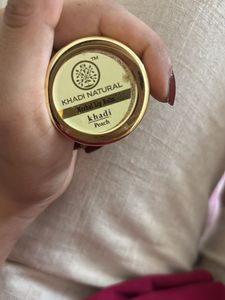 Khadi Natural Herbal Lip Balm - Peach