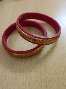 Golden Bangle Set Of 3