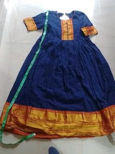 Beautiful Blue Anarkali Dress