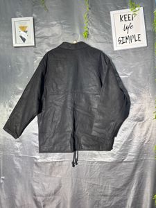 Black Suede Bomber Jacket