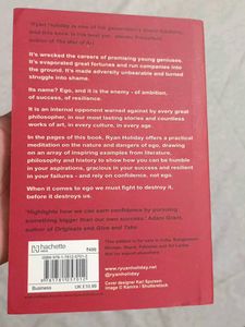 (new) Ego Is The Enemy by Ryan Holiday