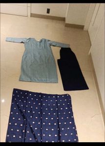 Elegant Embroidered Kurta Set