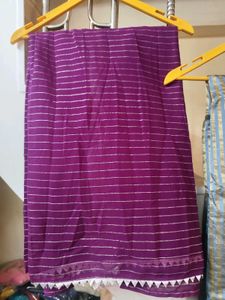 Elegant Striped Sarees - Set of 2