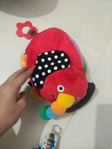 Cute Red Bird Plush Toy