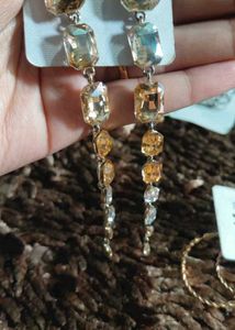 8 Combo Earrings + Locket &amp; Ring