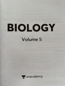 Unacademy Biology Volume 5 NEET UG Class 12