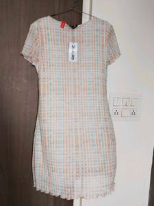 Chic Plaid Mini Dress