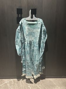 Sky Blue Summer Kurti