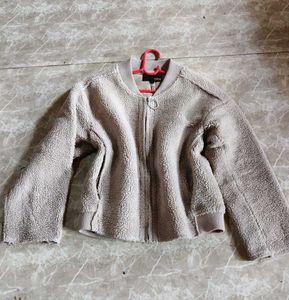 Cozy Fleece Bomber Jacket
