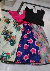 5 skirt and top combo