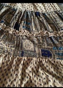 Boho Tiered Maxi Skirt