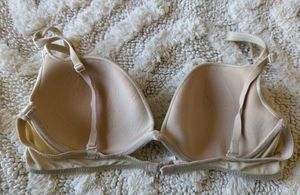 ✨"Silk &amp; Satin" nude-tone padded T-shirt bra