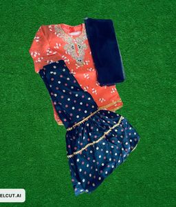 Girls Sharara Suit