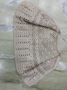 Crochet Knit Vest