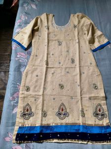 ❣️ Beautiful Kurta Set with Blue Dupatta