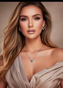 Evil Eye / pearl Necklace 2
