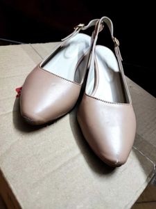 Elegant Nude Slingback Heels
