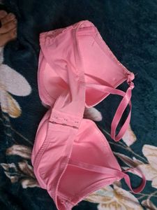 Pretty Pink Lace Bra
