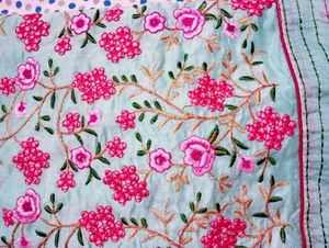 Kurta with new silk saree